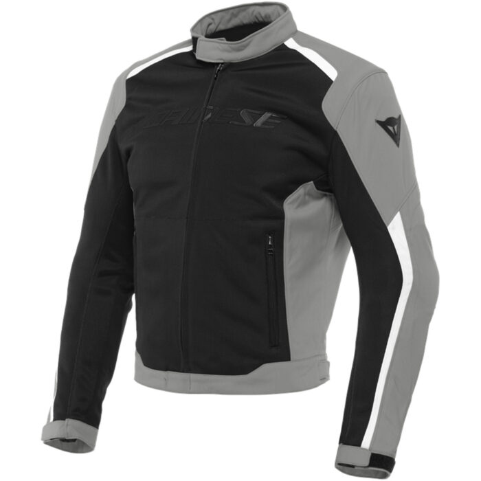 Dainese Hydraflux 2 Air D-Dry Motorcycle Textile Jacket - Black & Slate Grey Sport