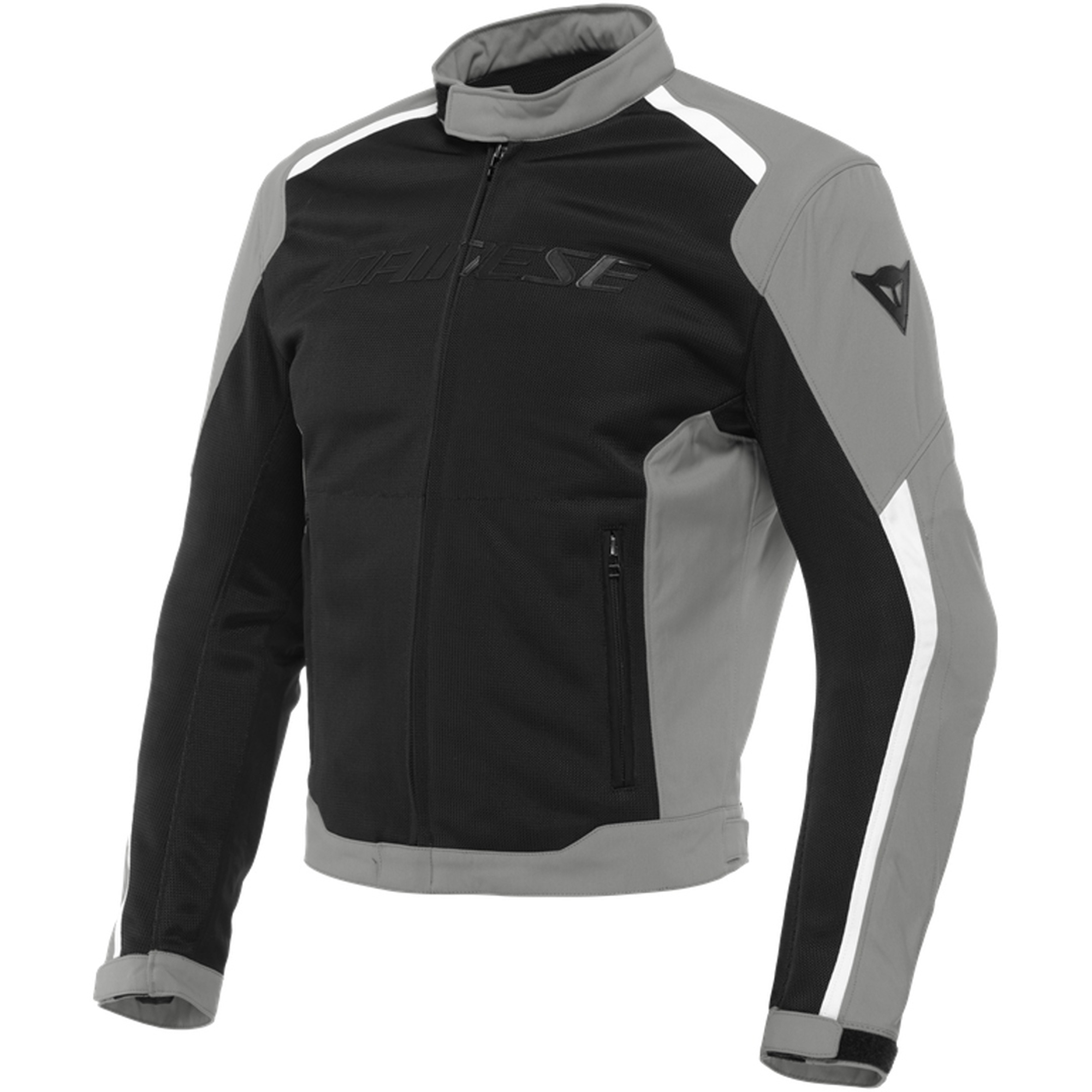 Dainese Hydraflux 2 Air D-Dry Motorcycle Textile Jacket - Black & Slate Grey Sport