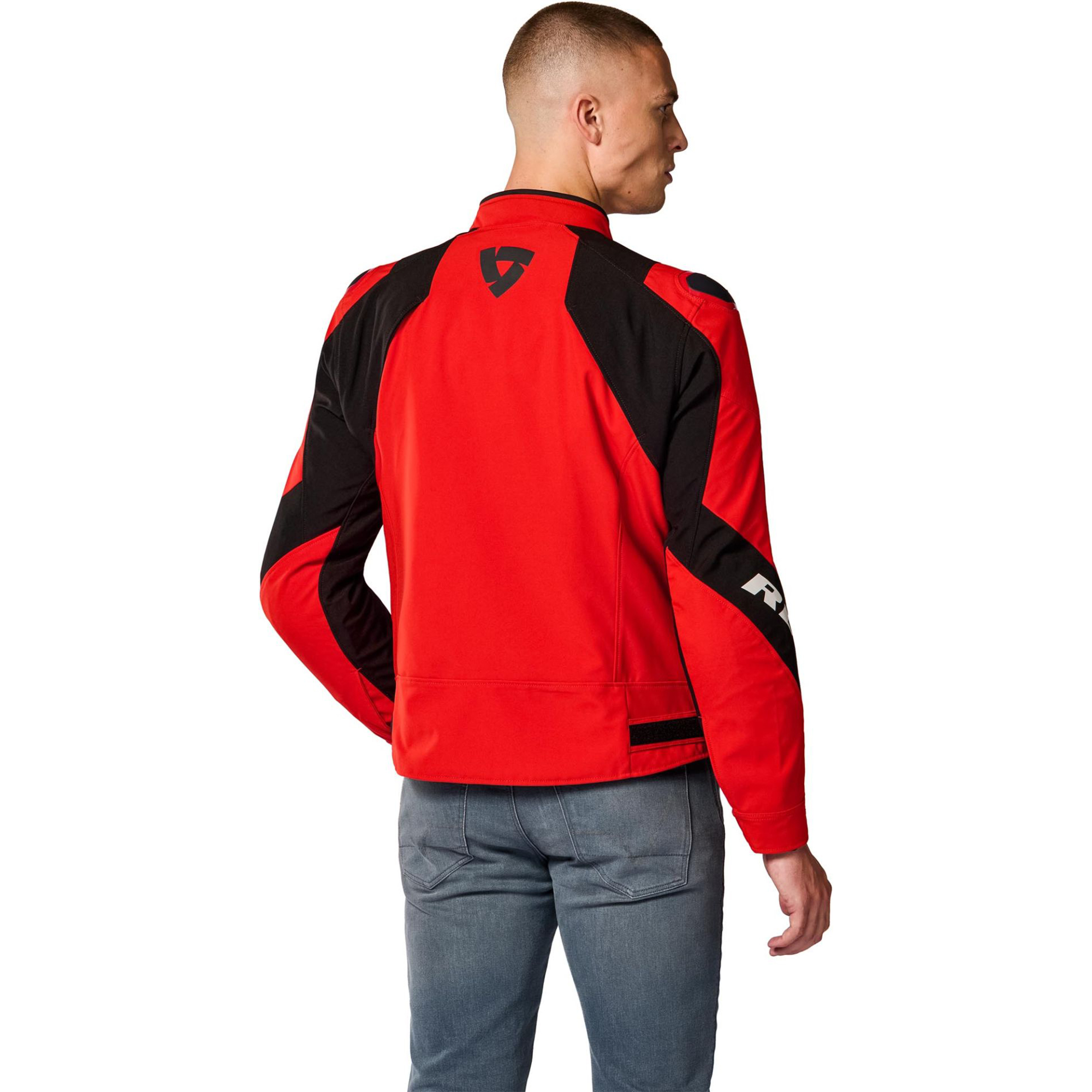 Revit Hyperspeed 3 H2O Waterproof Motorcycle Textile Jacket - Race Red & Black Edition - Image 4