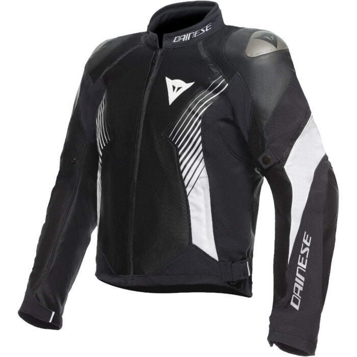 Dainese Super Rider 2 Absoluteshell Motorcycle Jacket - Stealth Black & Carbon White