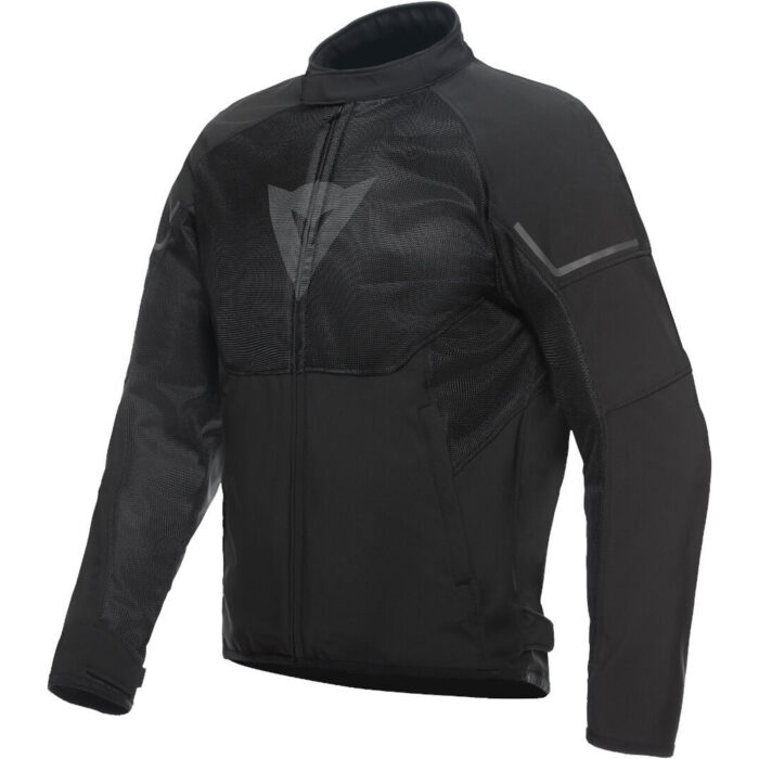 Dainese Ignite Air Tex Motorcycle Jacket - Stealth Black-on-Black