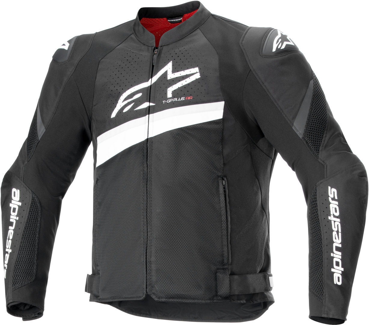 Alpinestars T-GP Plus R v4 Airflow Motorcycle Jacket - Black, White & Red Sport