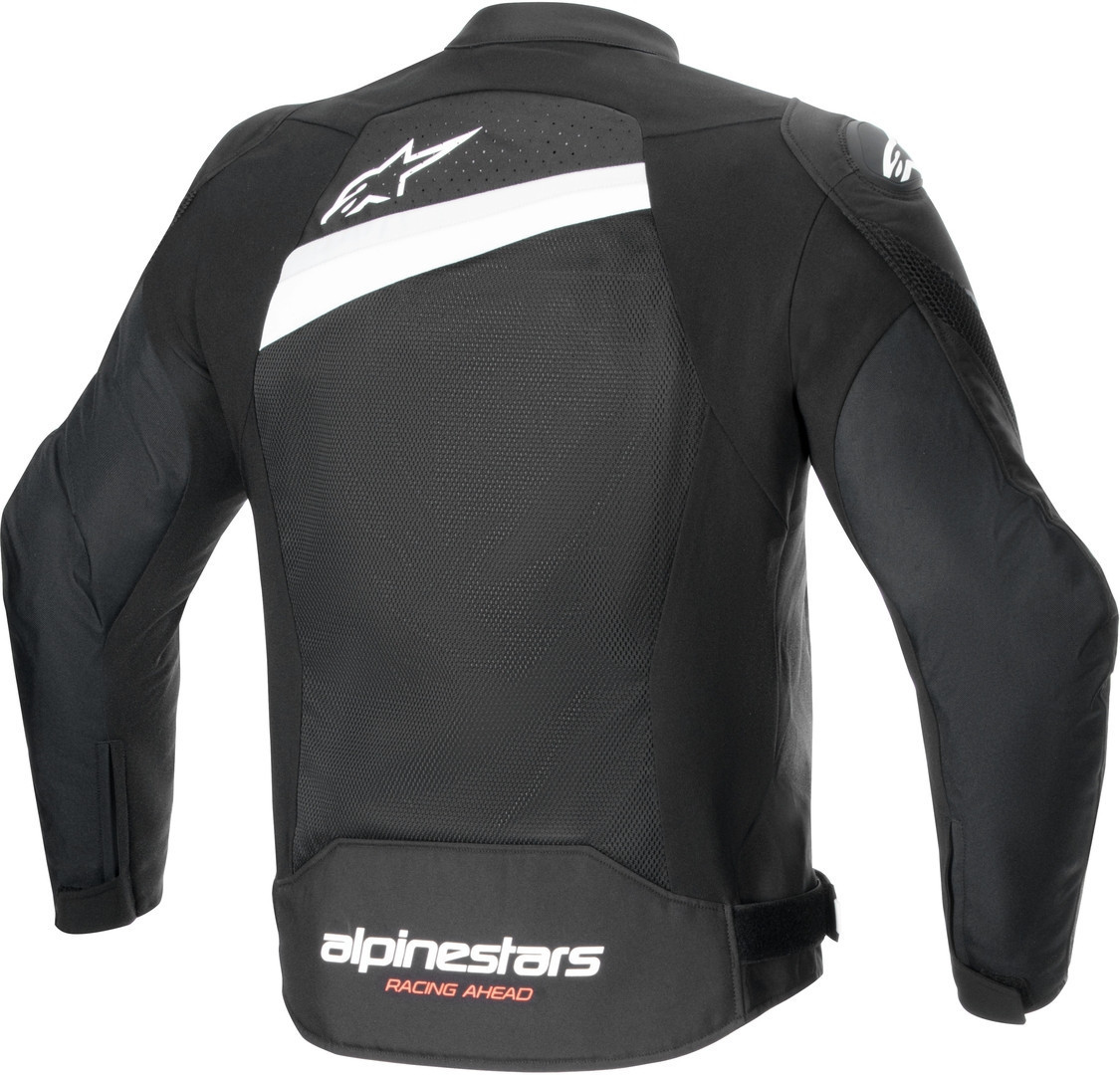 Alpinestars T-GP Plus R v4 Airflow Motorcycle Jacket - Black, White & Red Sport - Image 2