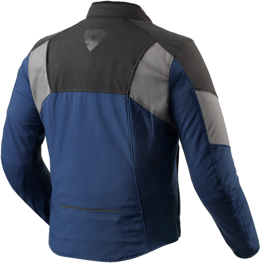 REV'IT! Catalyst H2O Motorcycle Textile Jacket - Blue & Black with Grey Accents - Image 2