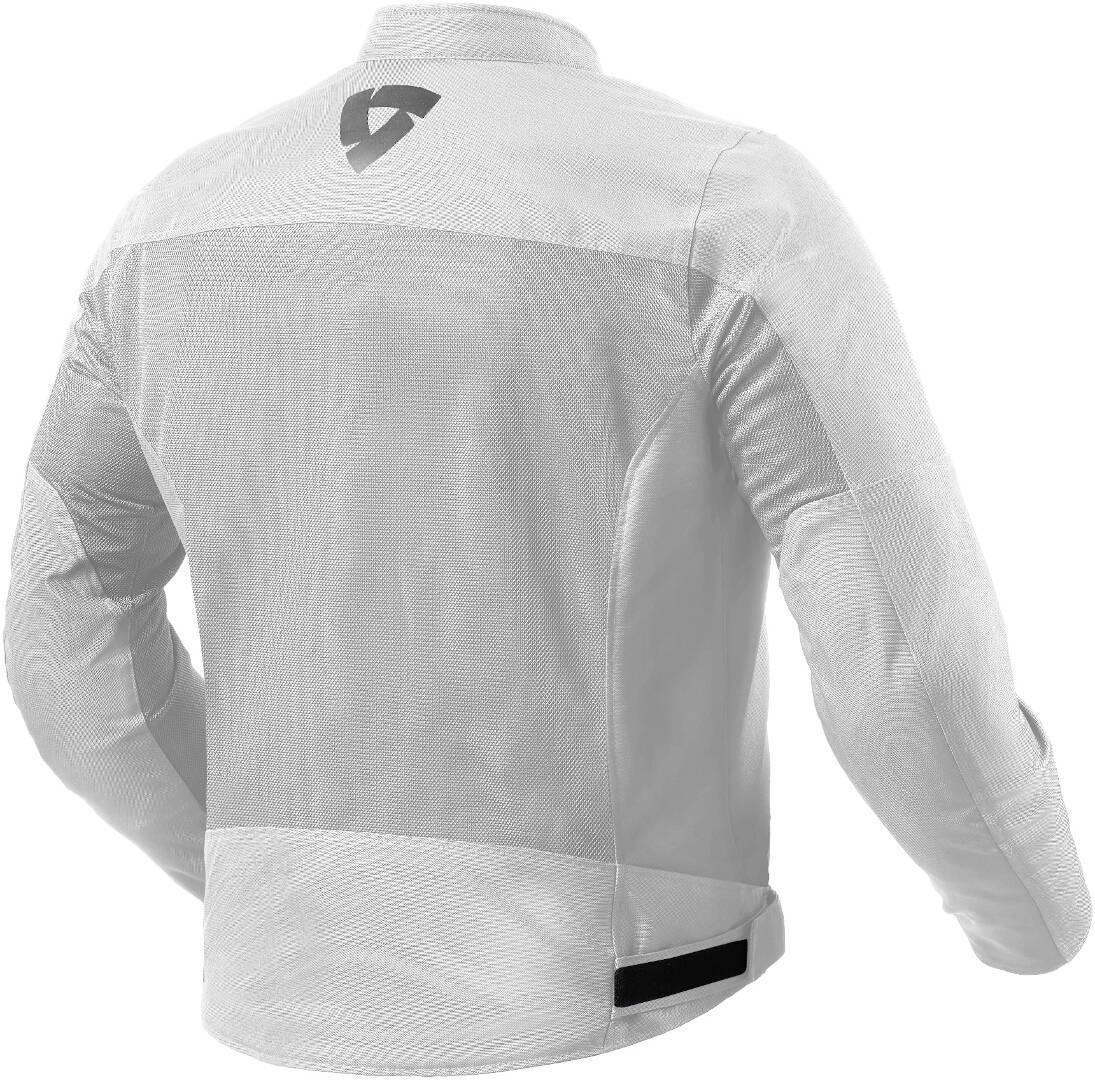 REV'IT! Eclipse 2 Motorcycle Textile Jacket - Bright Silver - Image 2