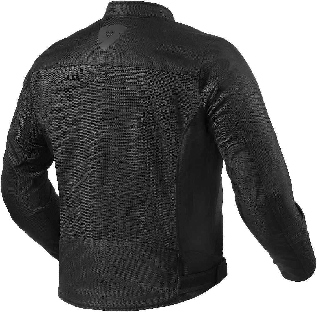 REV'IT! Eclipse 2 Motorcycle Textile Jacket - Stealth Black - Image 2
