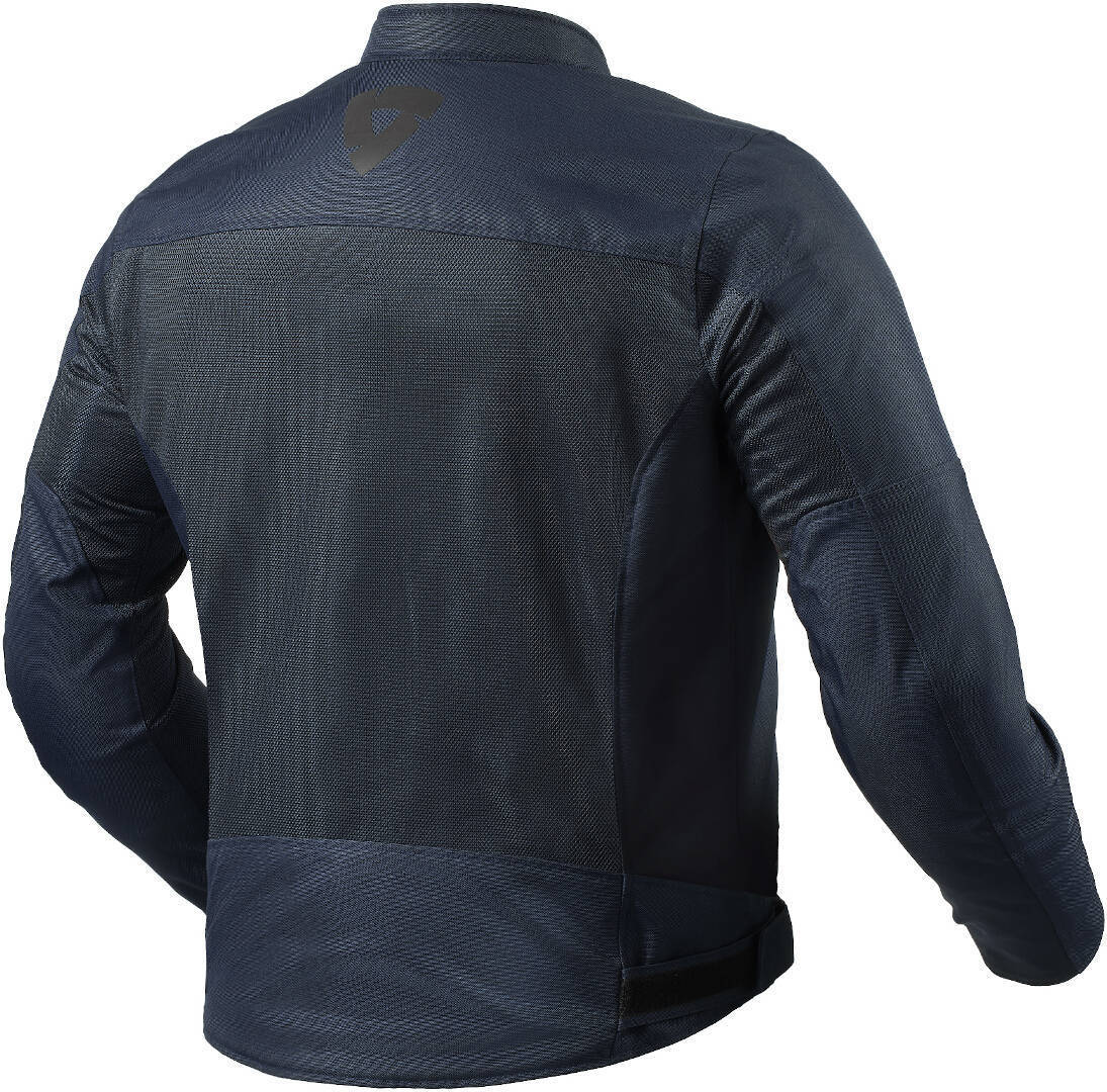 REV'IT! Eclipse 2 Motorcycle Textile Jacket - Navy Blue - Image 2