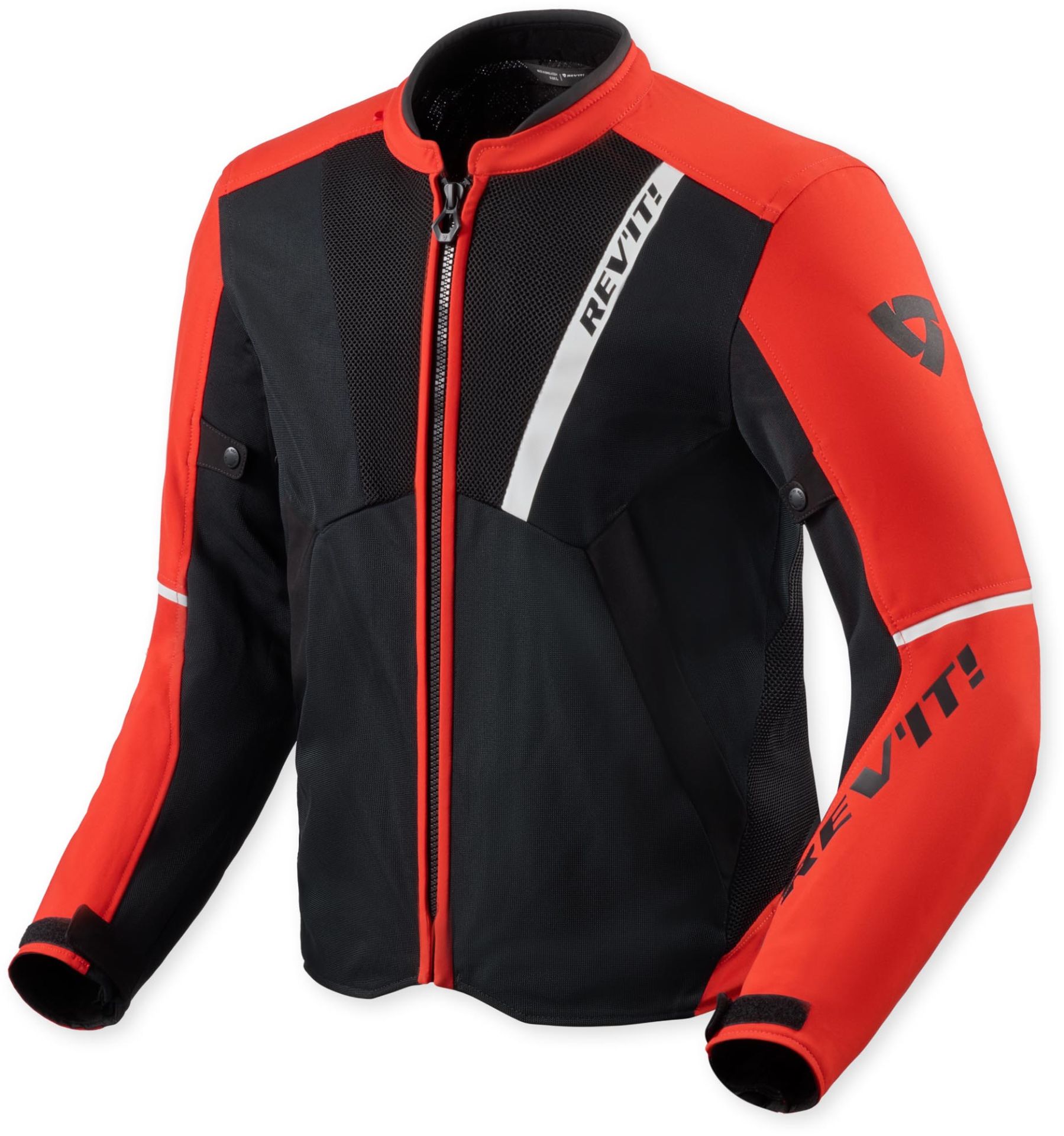 Revit GT-R 4 Air Motorcycle Textile Jacket - Race Red & Black Edition