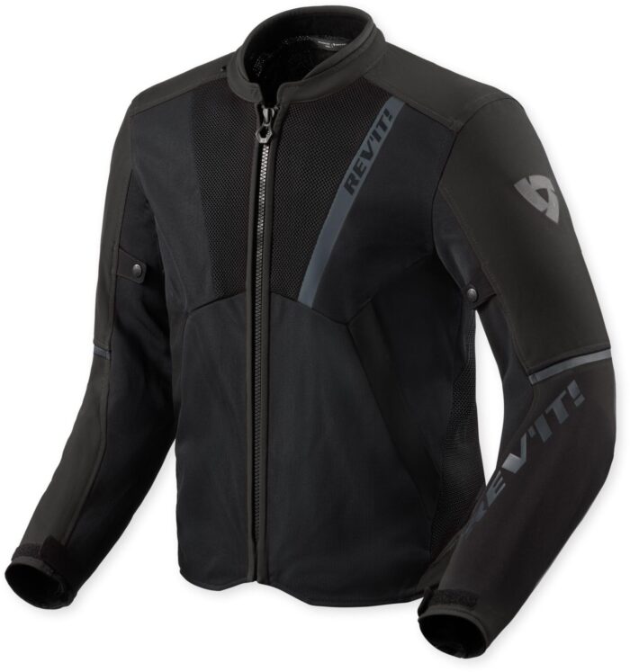 Revit GT-R 4 Air Motorcycle Textile Jacket - Stealth Black Edition