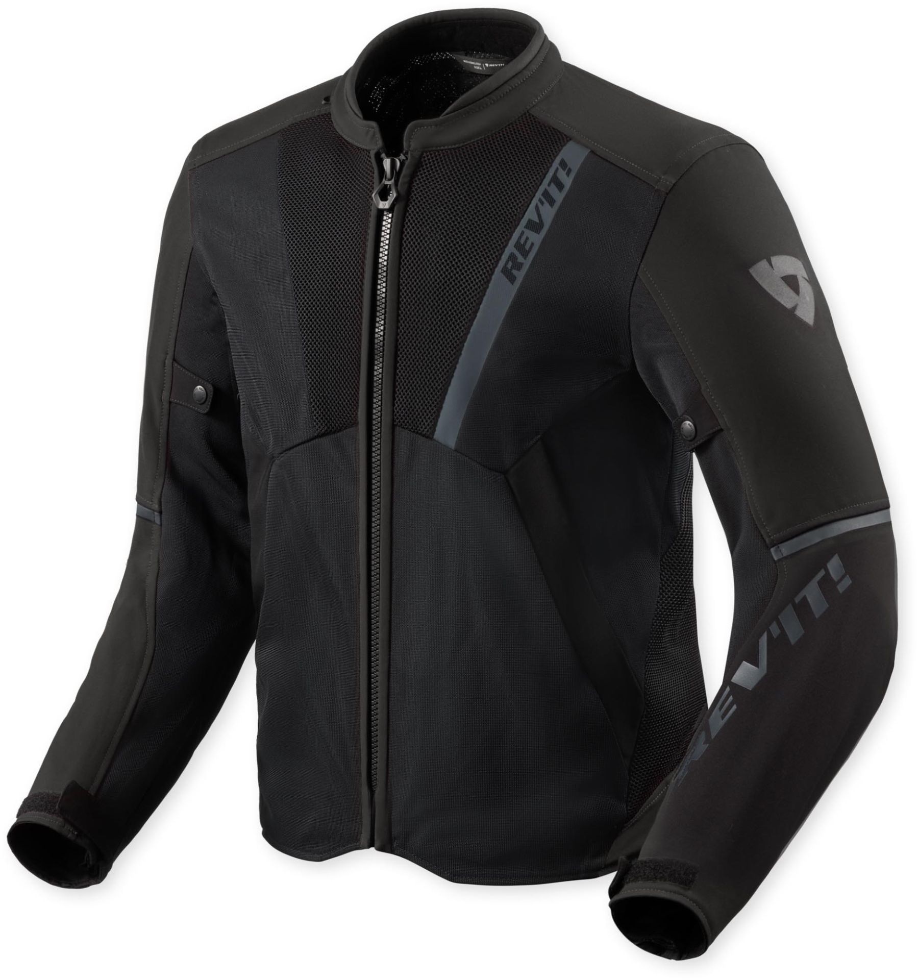 Revit GT-R 4 Air Motorcycle Textile Jacket - Stealth Black Edition
