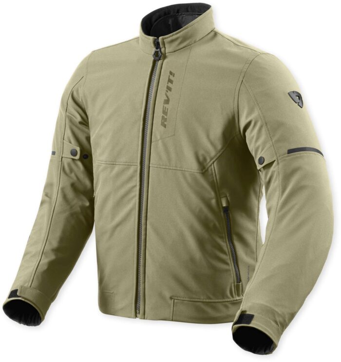 REV'IT! Shade 2 H2O Men's Motorcycle Waterproof Textile Jacket -Military Green